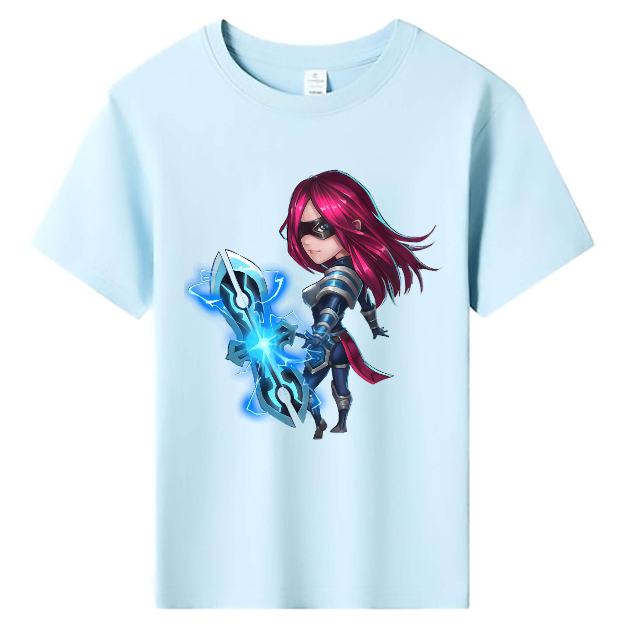 （画像用） リーグ・オブ・レジェンド League of Legends LOL 綿100％キッズTシャツ（フロントプリント）